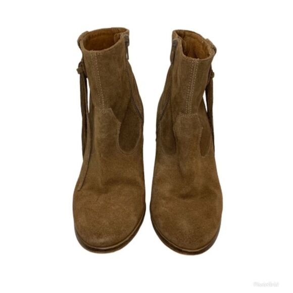 Anthropologie Howsty Marci Fringe Ankle Boot - Picture 2 of 6